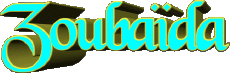 Nombre FEMENINO - Magreb Musulmán Z Zoubaïda 