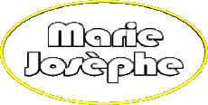 Nombre FEMENINO - Francia M Compuesto Marie Josèphe 