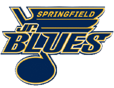 Sports Hockey - Clubs U.S.A - NAHL (North American Hockey League ) Springfield Junior Blues 