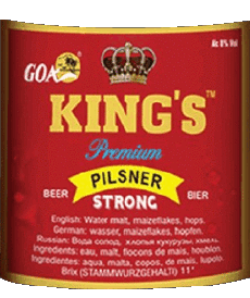 Getränke Bier Indien King's-Ggoa 