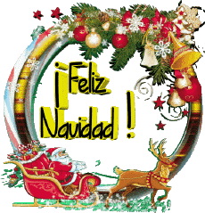 Mensajes Español Feliz Navidad Serie 04 