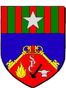 Wappen-Fahnen Frankreich Abteilungen - Städte 37 SAINT PIERRE DES CORPS Wappen
