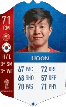 Multimedia Videogiochi F I F A - Giocatori carte Corea del Sud Chang Hoon Kwon 