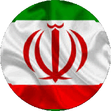 Fahnen Asien Iran Runde 