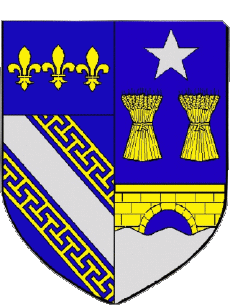 Blazon-Flags France Departments - Cities 10 PONT SAINTE MARI Blazon