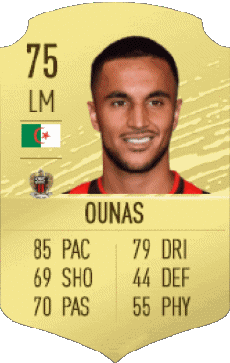 Multi Média Jeux Vidéo F I F A - Joueurs Cartes Algérie Adam Ounas 