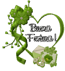 Mensajes Italiano Buona Fortuna Fondo transparente 07 