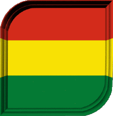 Bandiere America Bolivia Quadrato 