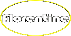 Prénoms FEMININ - France F Florentine 