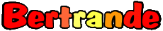 Vorname WEIBLICH - Frankreich B Bertrande 
