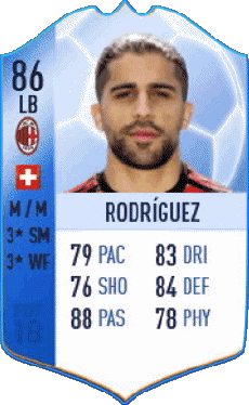 Videogiochi F I F A - Giocatori carte Svizzera Ricardo Rodríguez 