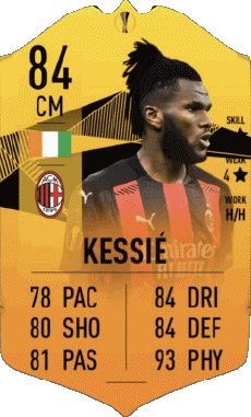 Multi Media Video Games F I F A - Card Players Ivory Coast Franck Yannick Kessié 