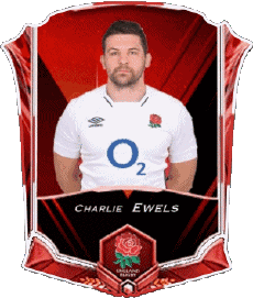Sports Rugby - Joueurs Angleterre Charlie Ewels 