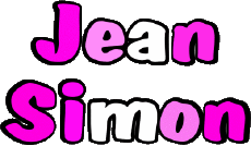 Vorname MANN - Frankreich J Zusammengesetzter Jean Simon 