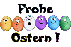 Messages Allemand Frohe Ostern 12 