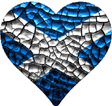 Bandiere Europa Scozia Cuore 