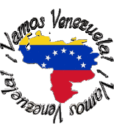Nachrichten Spanisch Vamos Venezuela Bandera 