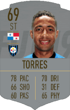 Multimedia Vídeo Juegos F I F A - Jugadores  cartas Panamá Gabriel Torres 