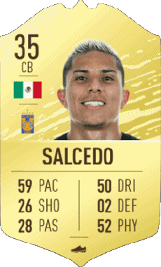 Multi Media Video Games F I F A - Card Players Mexico Carlos Salcedo 