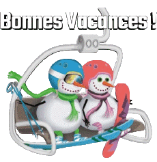 Messages Français Bonnes Vacances Hiver Serie 03 