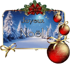 Messagi Francese Joyeux Noël Serie 14 