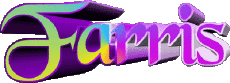Prénoms MASCULIN - UK - USA F Farris 