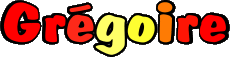 Nome MASCHIO - Francia G Grégoire 
