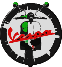 Transport MOTORCYCLES Vespa Logo 