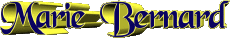 Prénoms FEMININ - France M Composé Marie Bernard 