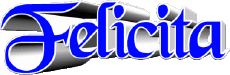 Nome FEMMINILE - Italia F Felicita 