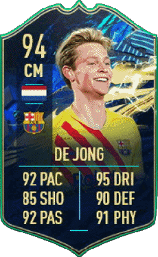 Multimedia Videogiochi F I F A - Giocatori carte Olanda Frenkie de Jong 