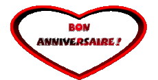 Messages French Bon Anniversaire Coeur 002 