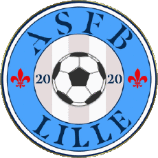 Sports FootBall Club France Logo Hauts-de-France 59 - Nord ASFB Lille 