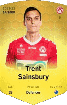 Multimedia Videospiele F I F A - Karten Spieler Australien Trent Sainsbury 