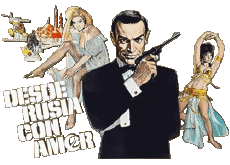 Multimedia Películas Internacional James Bond 007 Desde Rusia con Amor Logotipo Español 