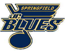 Deportes Hockey - Clubs U.S.A - NAHL (North American Hockey League ) Springfield Junior Blues 