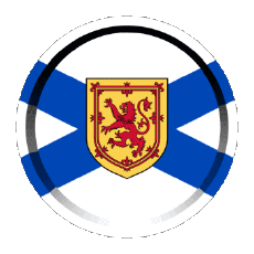 Fahnen Europa Schottland Rund - Ringe 