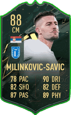 Multimedia Vídeo Juegos F I F A - Jugadores  cartas Serbia Sergej Milinkovic-Savic 