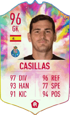 Multi Media Video Games F I F A - Card Players Spain Iker Casillas Fernández 