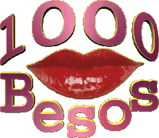 Messages Espagnol Besos 1000 