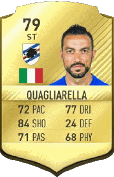 Multi Média Jeux Vidéo F I F A - Joueurs Cartes Italie Fabio Quagliarella 