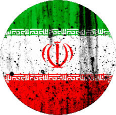 Bandiere Asia Iran Tondo 