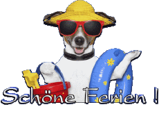 Messages German Schöne Ferien Transparent Background 03 