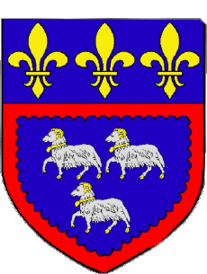 Blazon-Flags France Departments - Cities 18 BOURGES Blazon