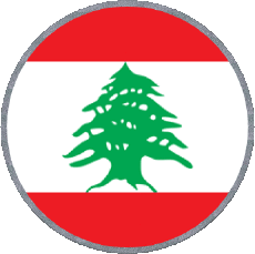 Flags Asia Lebanon Round 