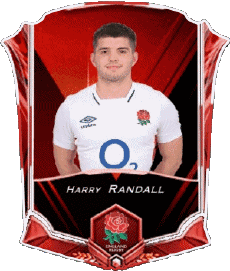 Sports Rugby - Joueurs Angleterre Harry Randall 