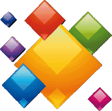 Nachrichten Englisch Happy Birthday Abstract - Geometric Transparenter Hintergrund 014 