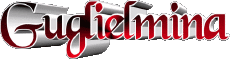Nombre FEMENINO - Italia G Guglielmina 