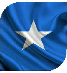 Bandiere Africa Somalia Quadrato 