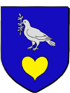 Blason-Drapeaux France Départements - Villes 38 EYBENS 